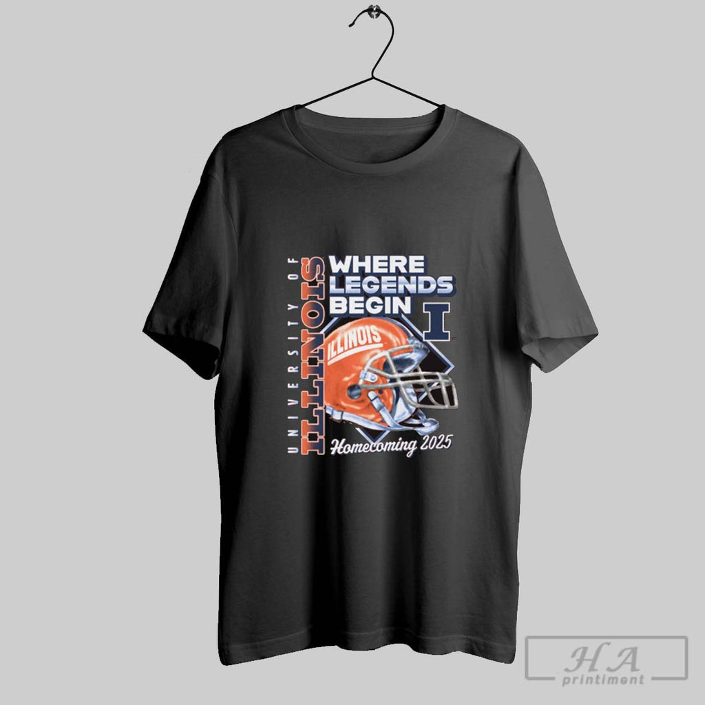 Official Illinois Fighting Illini Homecoming 2025 Where Legends Begin Ncaa