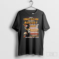 Official Im A Grumpy Old Man I Was Born In August Skull Anger Issues Sweater