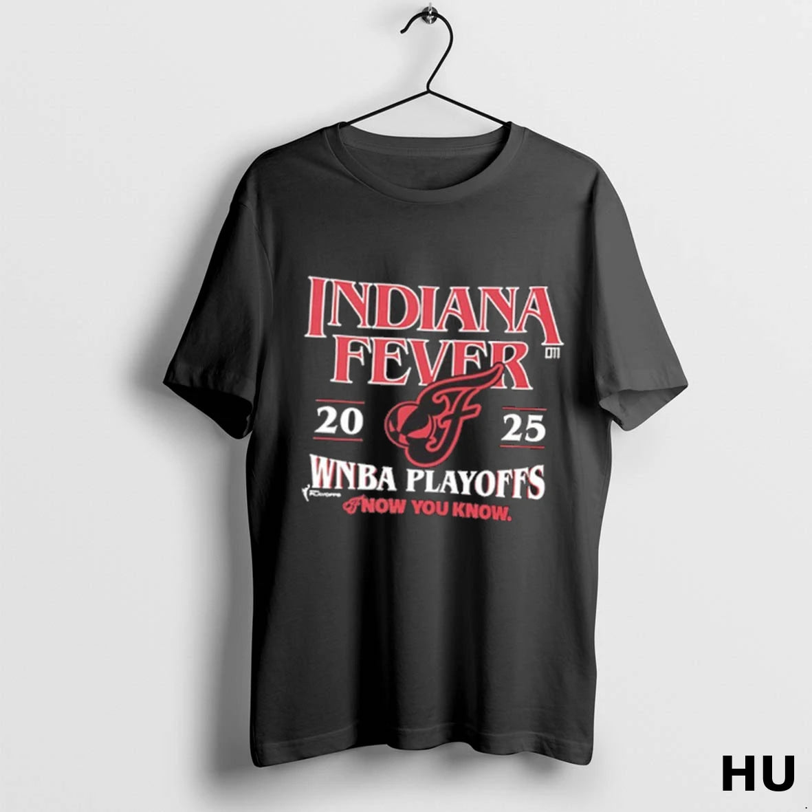 Official Indiana Fever 2025 Wnba Playoffs Now You Know 2 Sided T Shirt