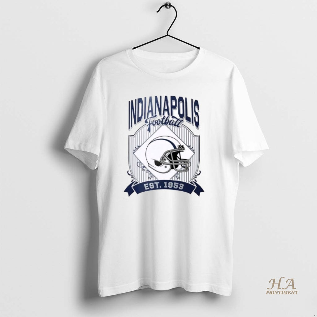 Official Indianapolis Colts Football Vintage Style Ornaments White