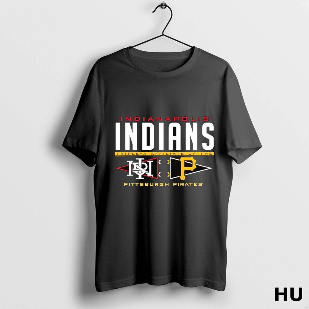 Official Indianapolis Indians Triple A Affiliate Of The Pittsburgh Pirates T Shirt