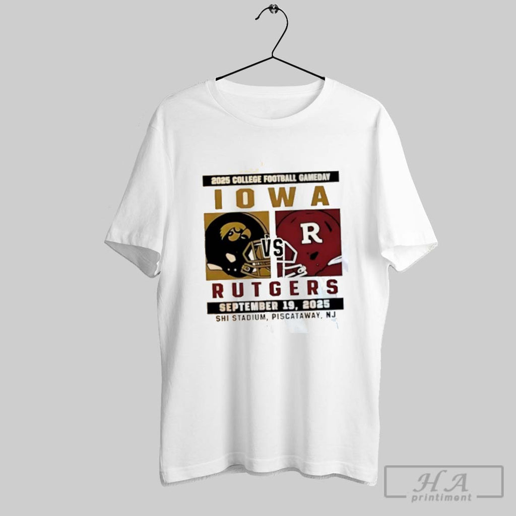 Official Iowa Hawkeyes Vs Rutgers Scarlet Knights College Football Gameday 2025