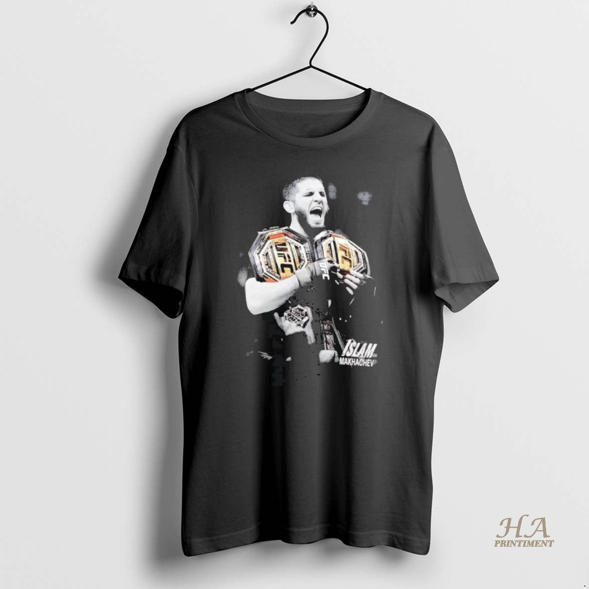 Official Islam Makhachev Champions Belts 2025