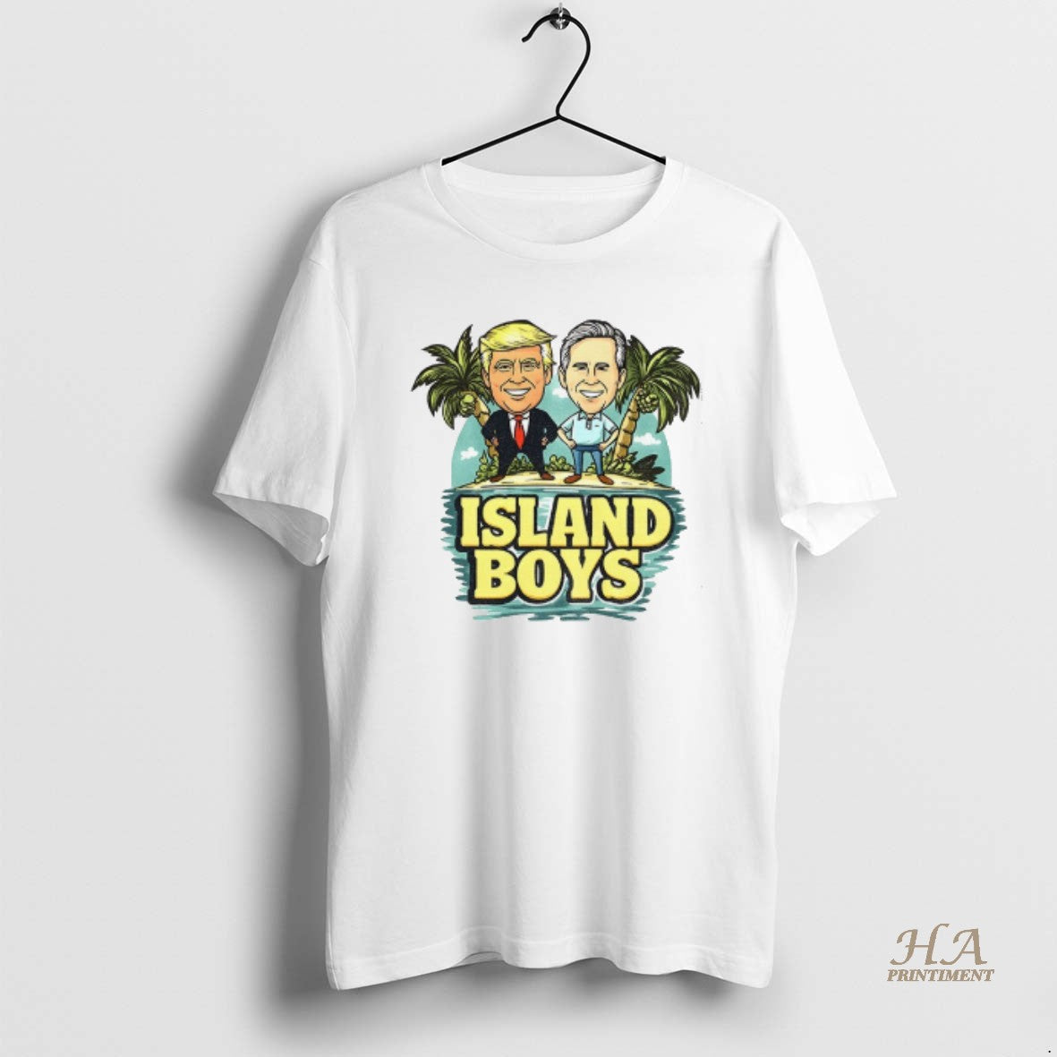 Official Island Boys Donald Trump Vs Jeffrey Epstein Cartoon Political