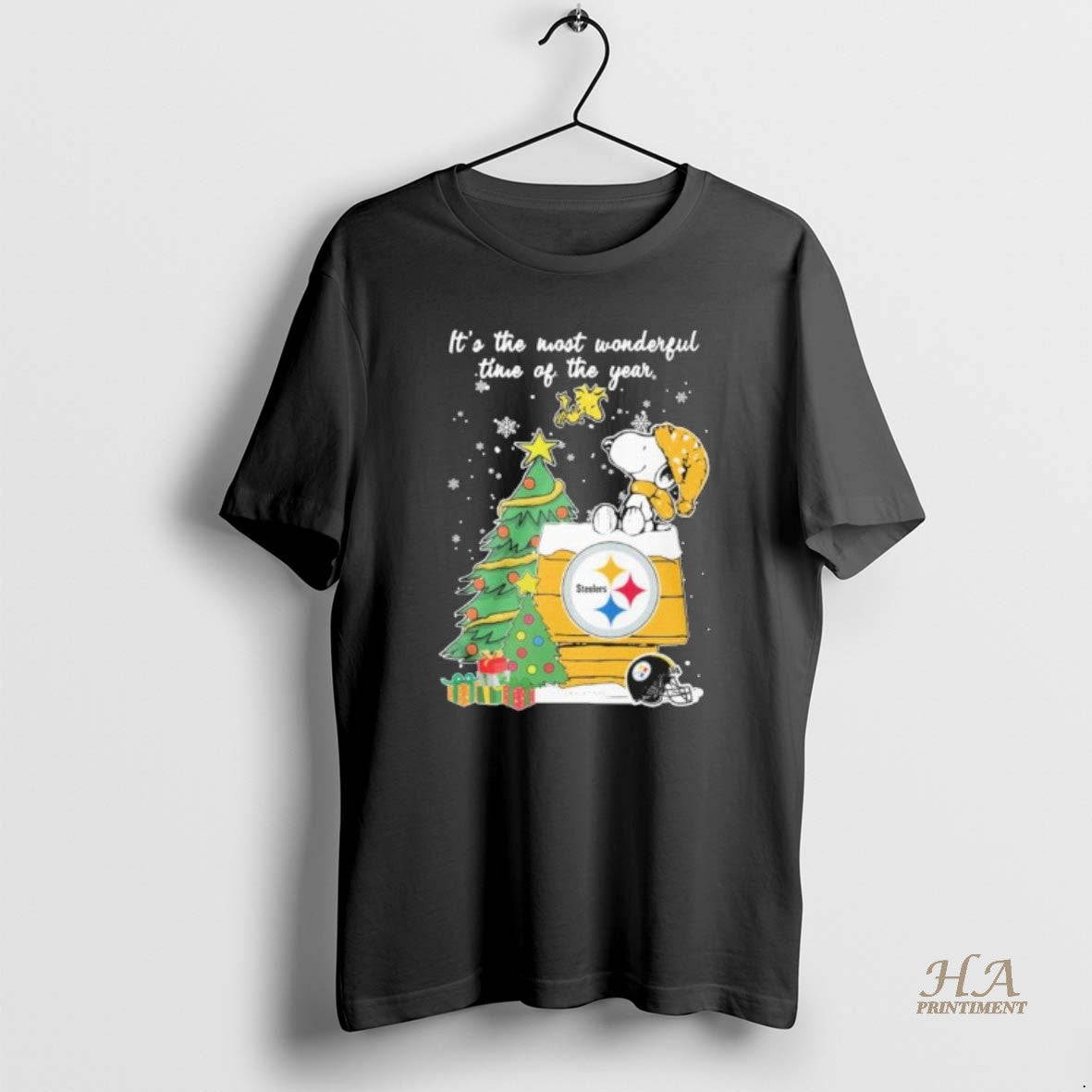 Official Its The Most Wonderful Time Of The Year The Peanuts Christmas Steelers