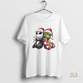 Official Jack Skellington And Grinch Santa Hat Christmas
