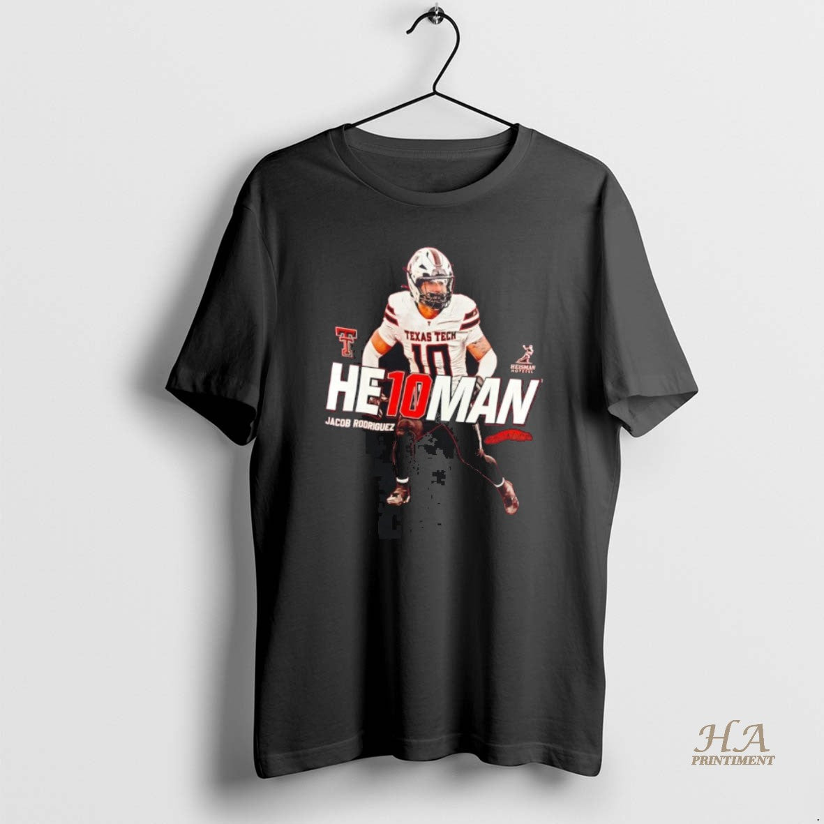 Official Jacob Rodriguez He10man Heisman Texas Tech Red Raider