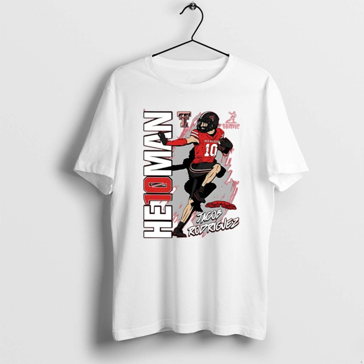 Official Jacob Rodriguez He10man Heisman Texas Tech Red Raiders