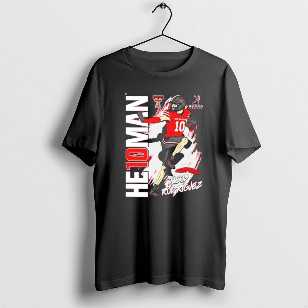 Official Jacob Rodriguez Texas Tech Red Raiders Heisman Stance