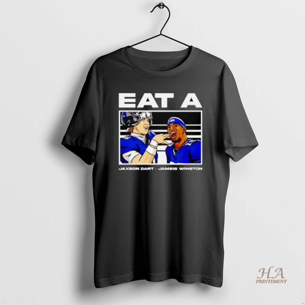 Official Jameis Winston And Jaxson Dart New York Gants Eat A