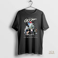 Official James Bond 007 Never Complain Never Explain Signatures Merry Christmas Circle Black