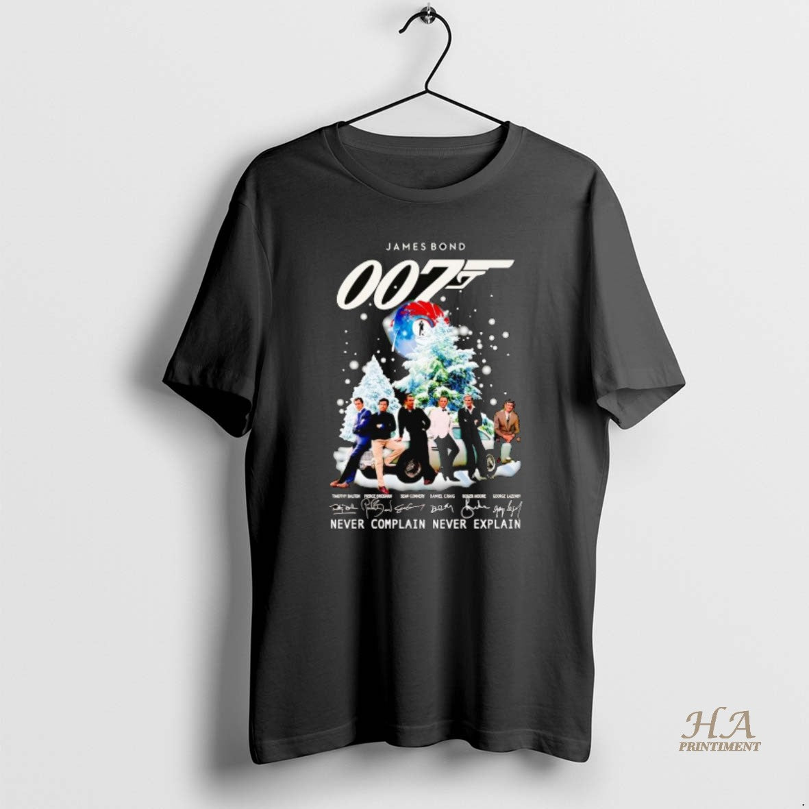 Official James Bond 007 Never Complain Never Explain