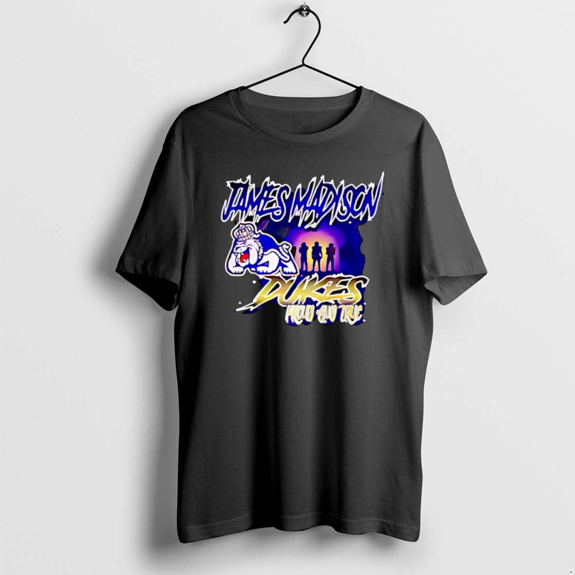 Official James Madison University Dukes Football Proud And True Mascot Christmas