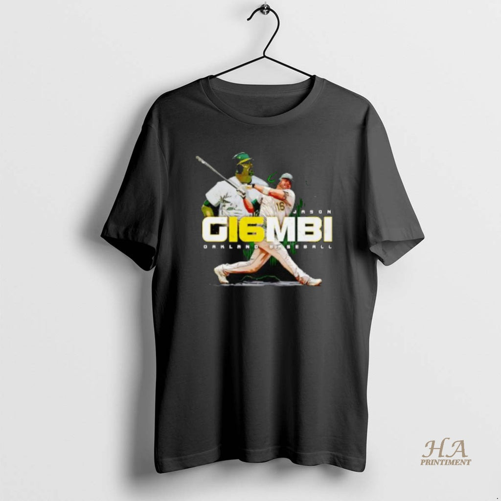 Official Jason Giambi Oakland Player Number