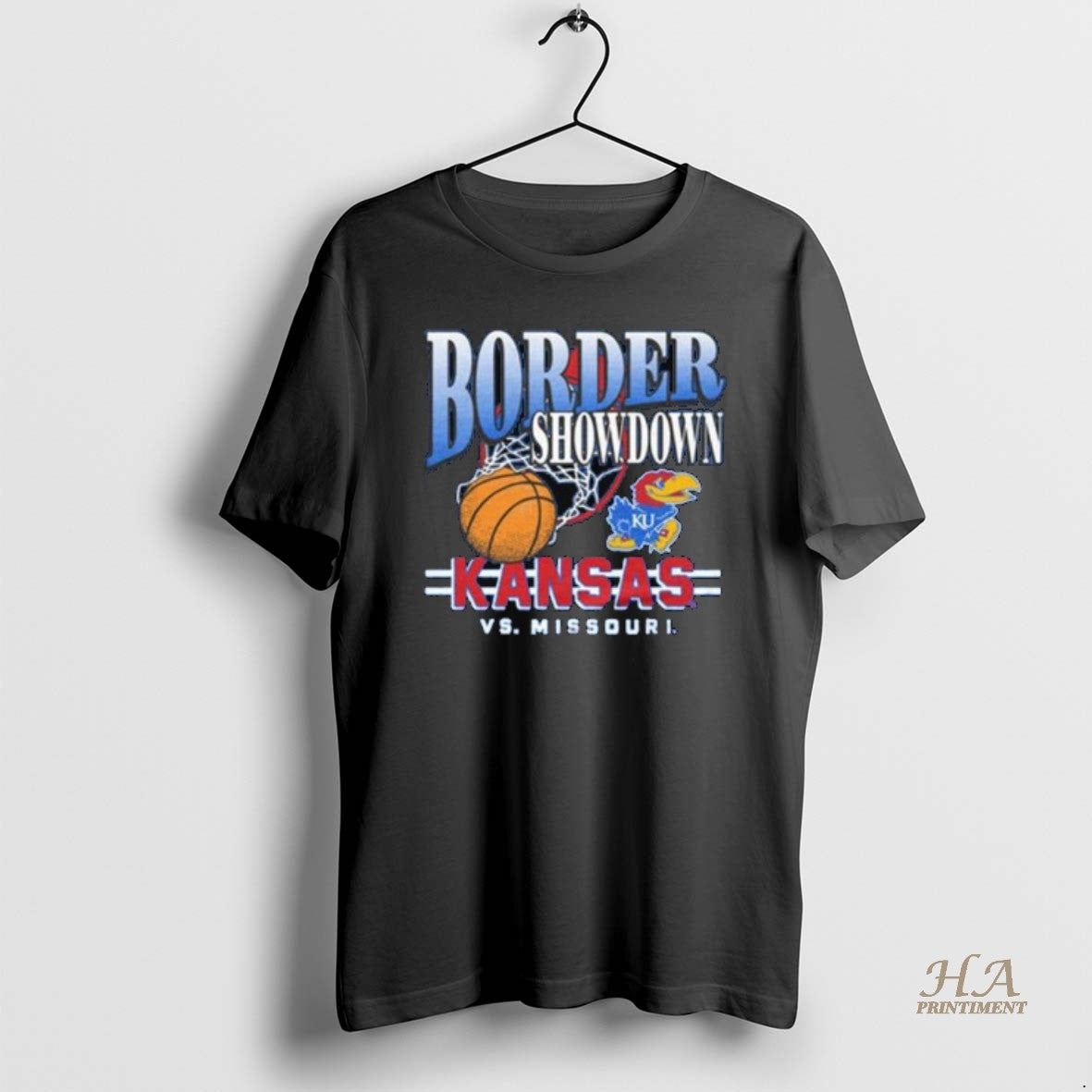 Official Jayhawks Vs Missouri Basketball Border Showdown Long Sleve