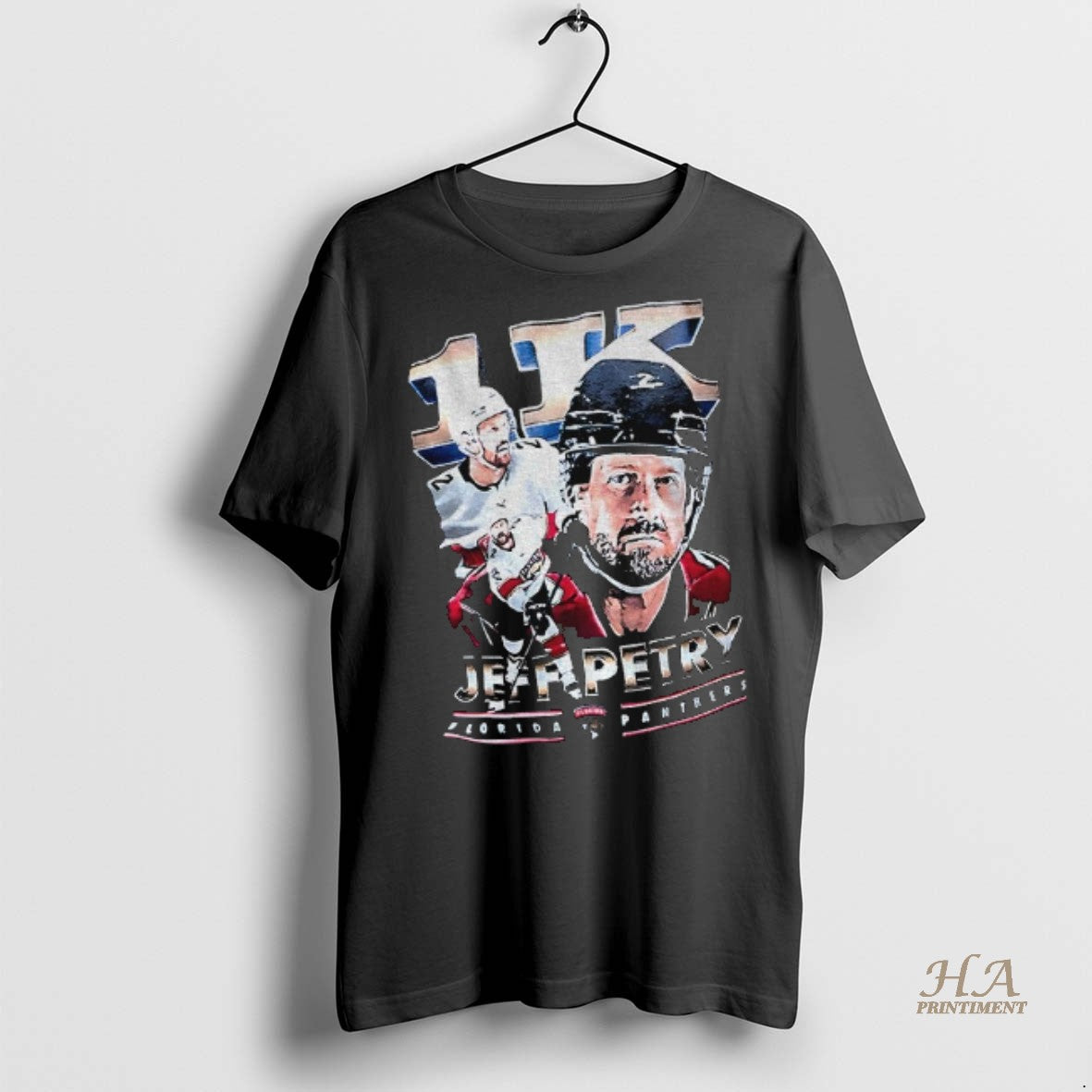 Official Jeff Petry Florida Panthers Nhl Hockey Celebrating His 1 000th Graphic Shirt