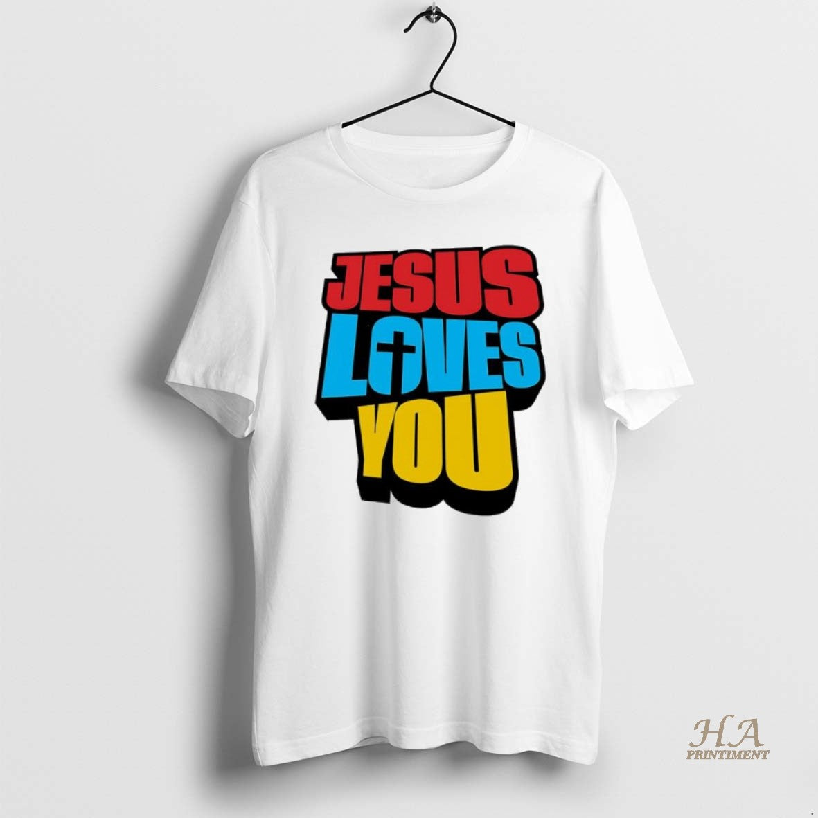 Official Jesus Loves You Stylish Design