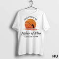 Official Jesus Made Me Fisher Of Man I Catch He Cleans T Shirt