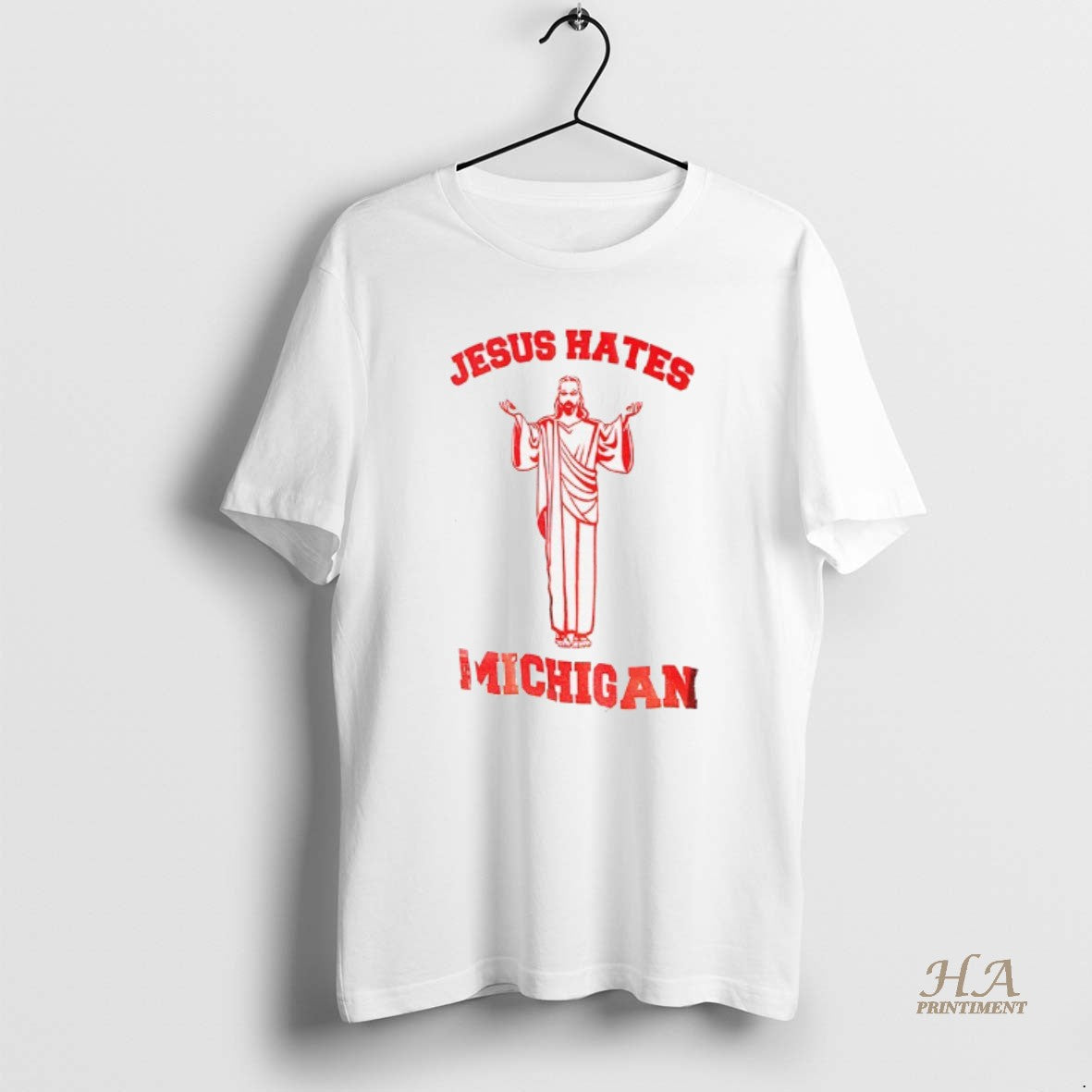 Official Jesus Hates Michigan Vintage