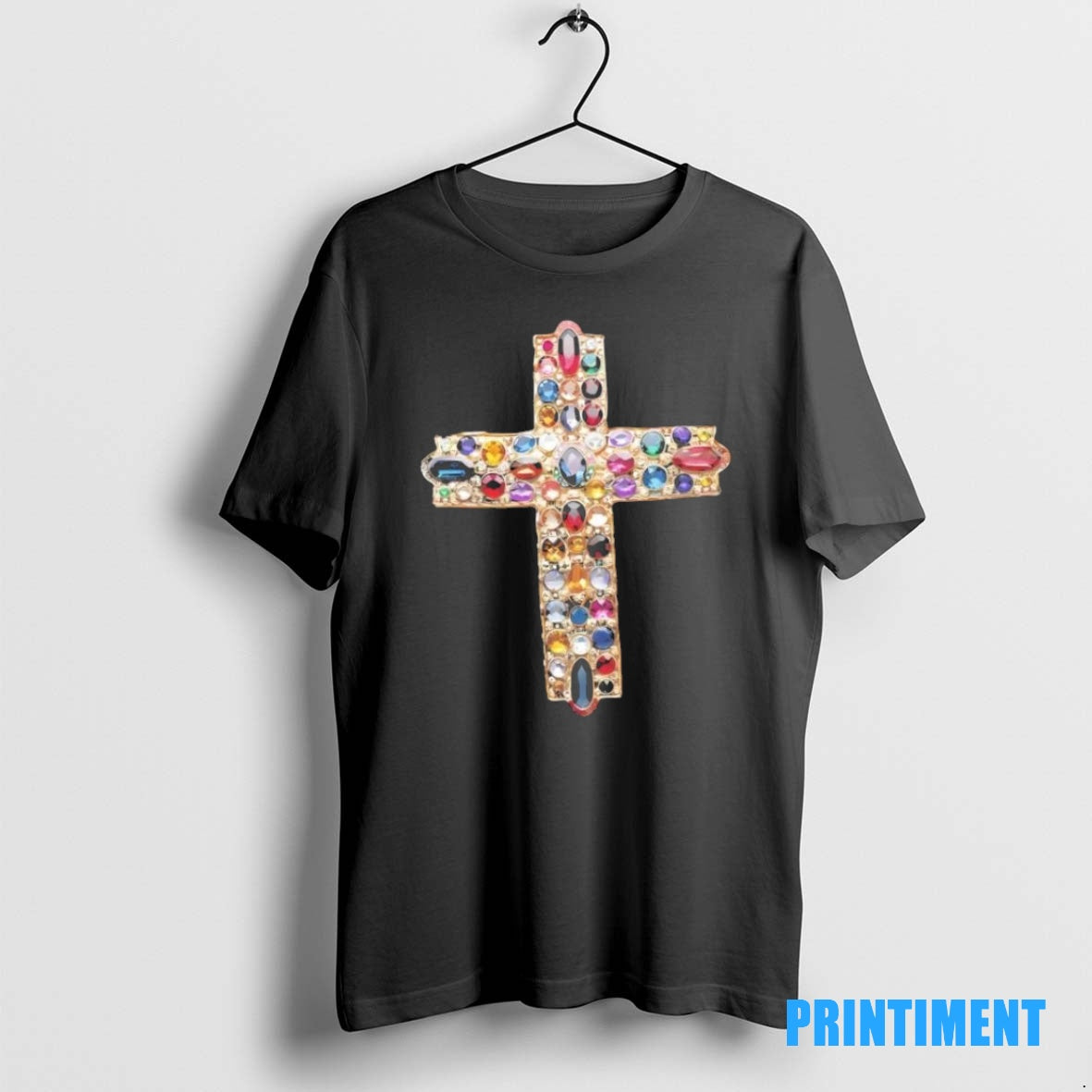 Official Jewel Cross Graphic Tee Sweater