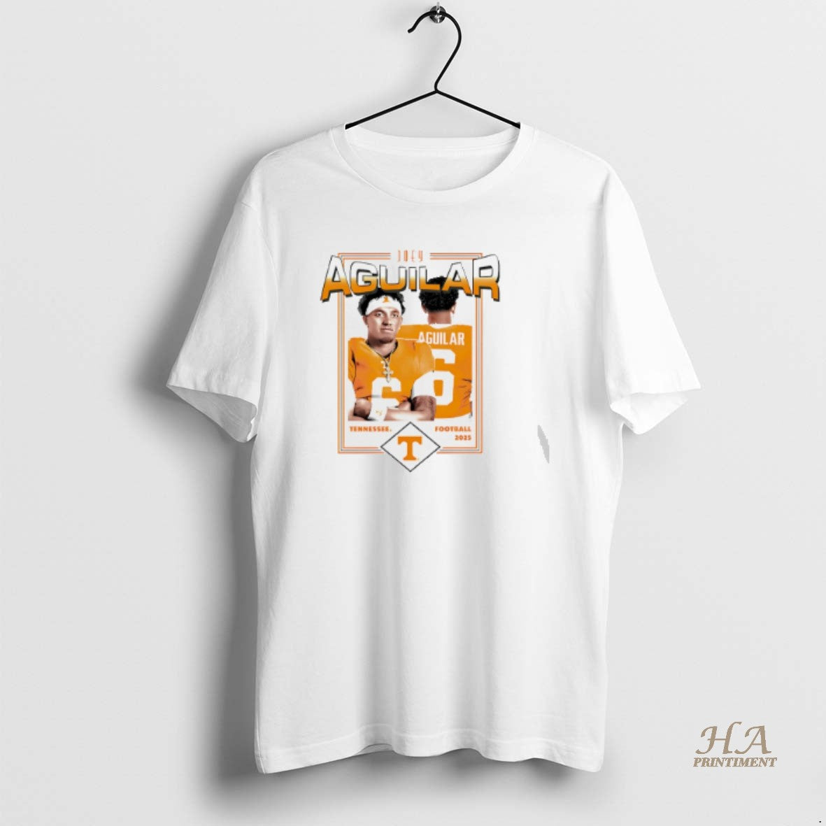 Official Joey Aguilar Tennessee Volunteers Illustrated