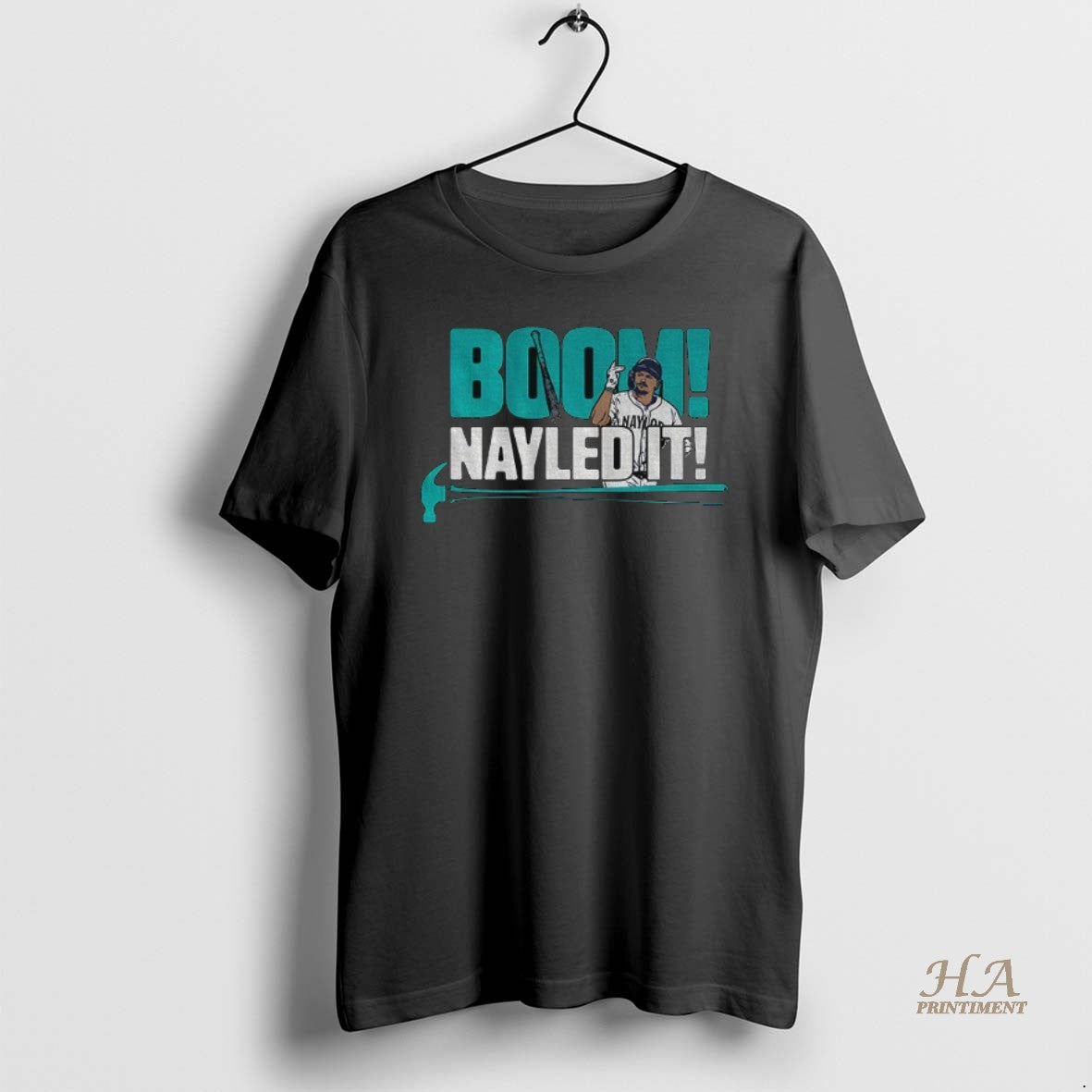 Official Josh Naylor Seattle Mariners Mlb Basketball Boom Nayled It Cartoon