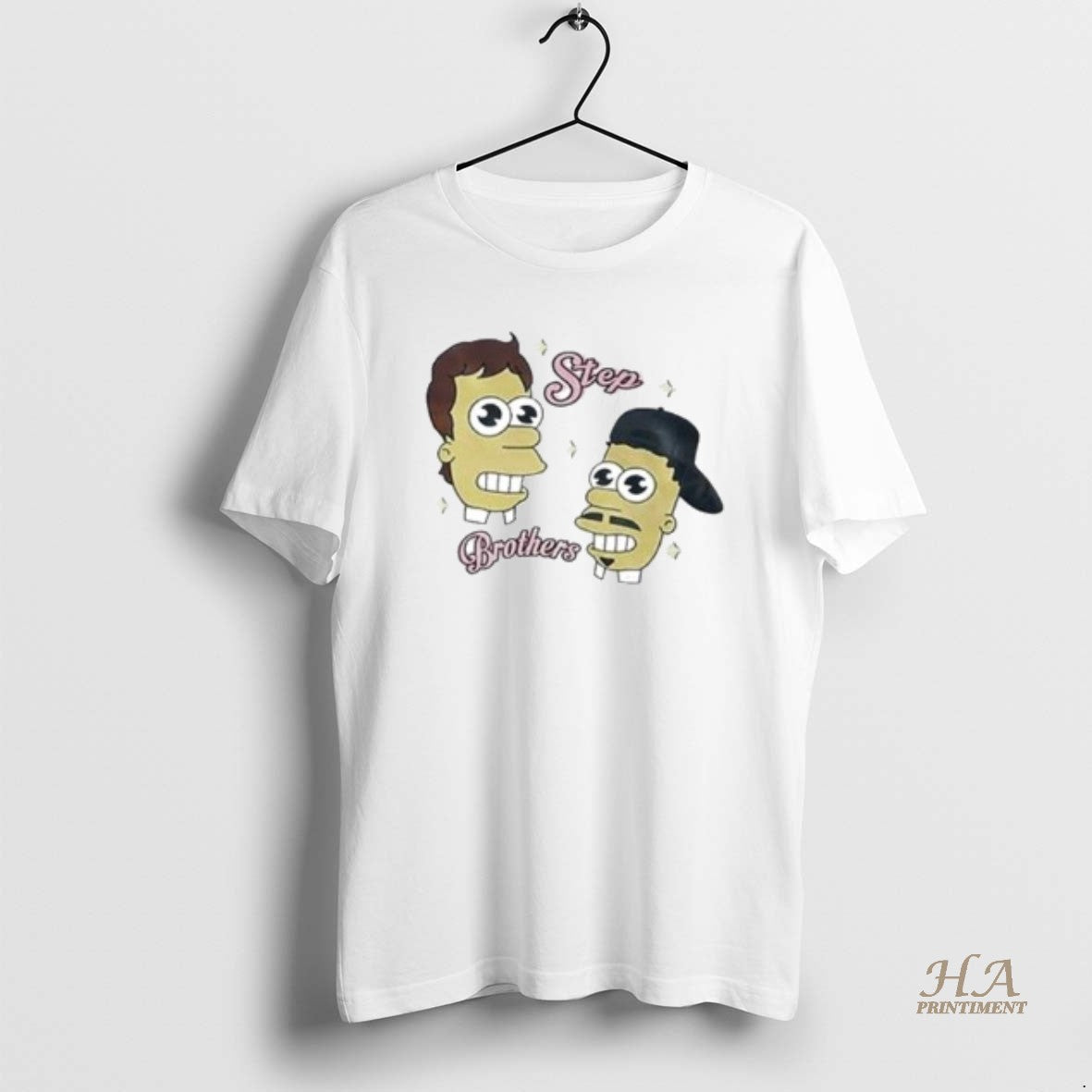 Official Julian And Logan Step Brothers Xmas Circle White