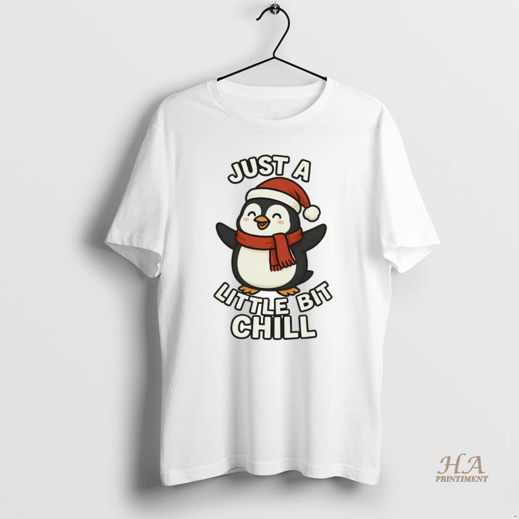 Official Just A Little Bit Chill Penguin Christmas