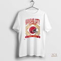 Official Kansas City Chiefs Football Vintage Style Ornaments White