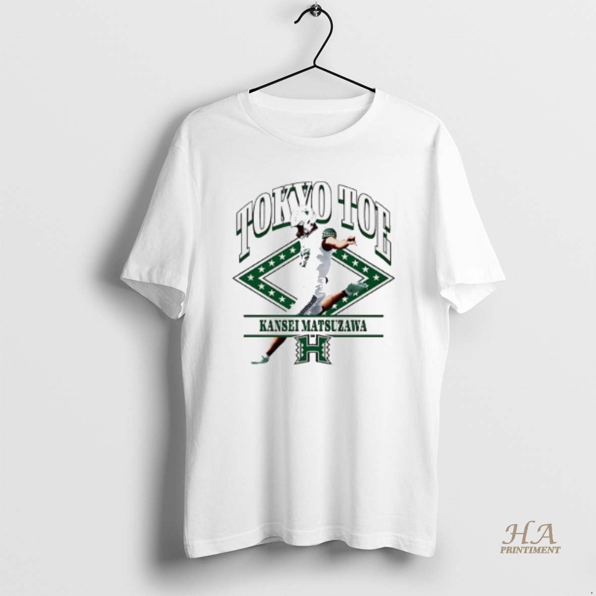 Official Kansei Matsuzawa Hawaii Rainbow Warriors Illustrated