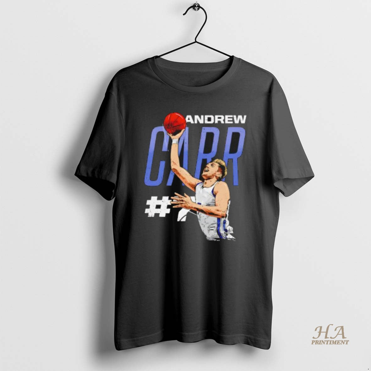 Official Kentucky Wildcats Mens Basketball Andrew Carr 7 Retro Black