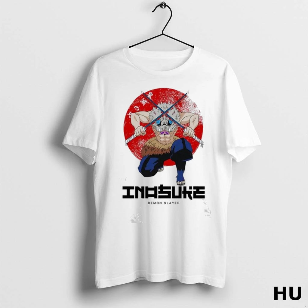 Official King Of The Mountains Inosuke Hashibira Ladies T Shirt