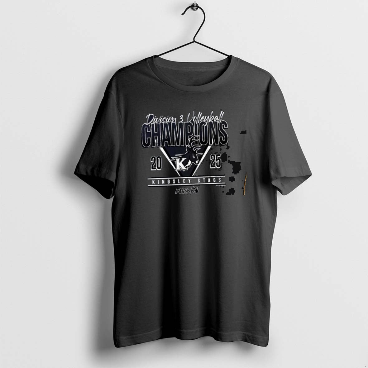 Official Kingsley Stags 2025 Volleyball D3 Champions Classictshirt