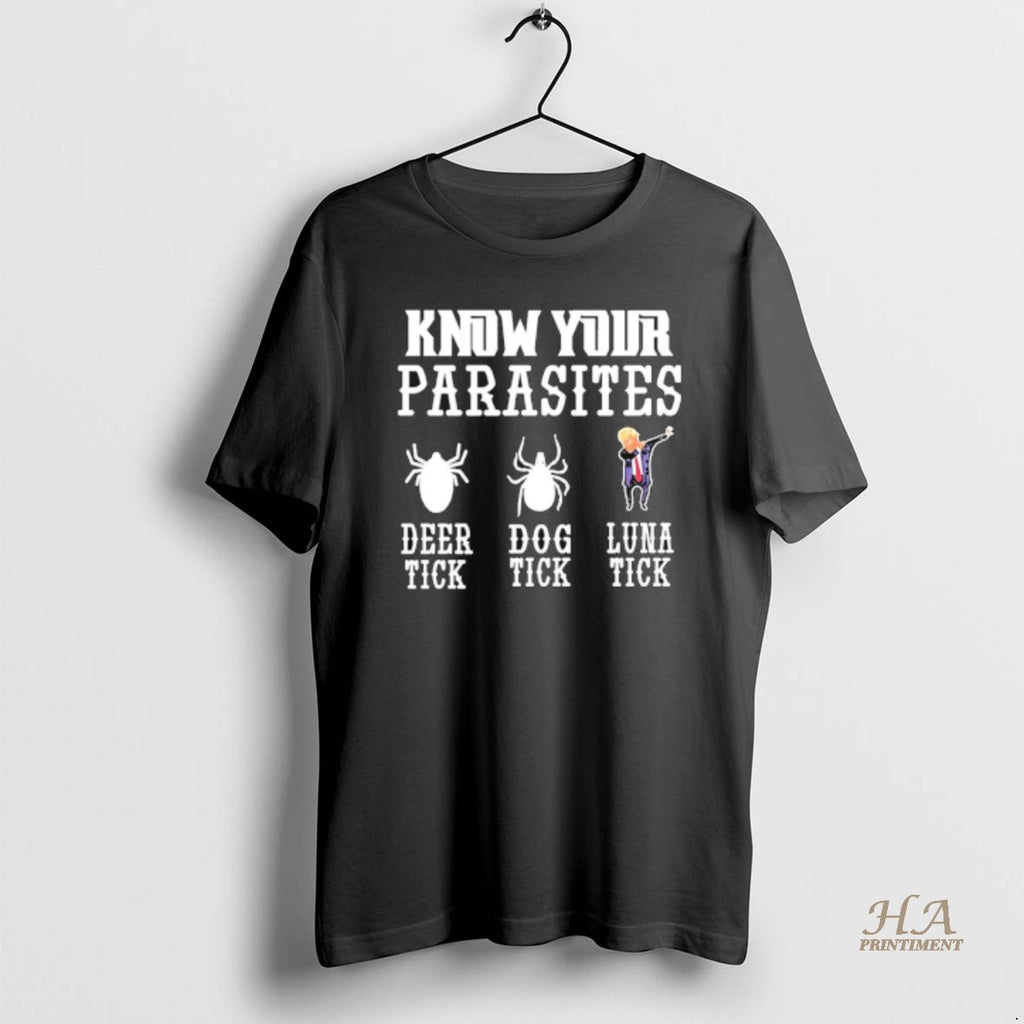 Official Know Your Parasites Anti Trump Dabbing Deer Tick Dog Tick Luna Tick