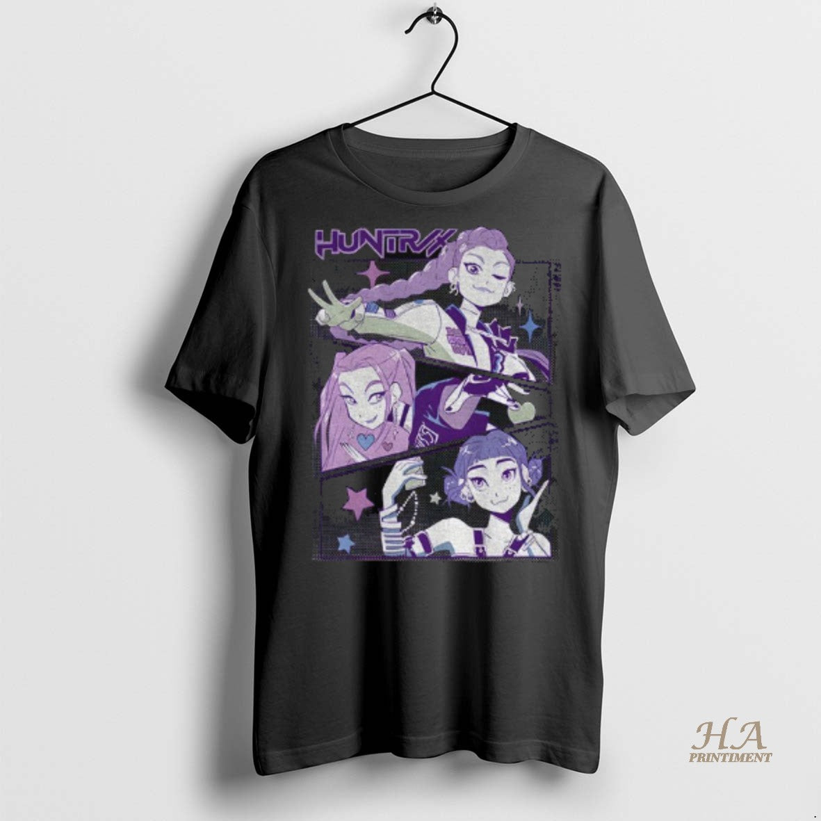 Official Kpop Demon Hunters Kawaii Cartoon Merry Christmas Shirt