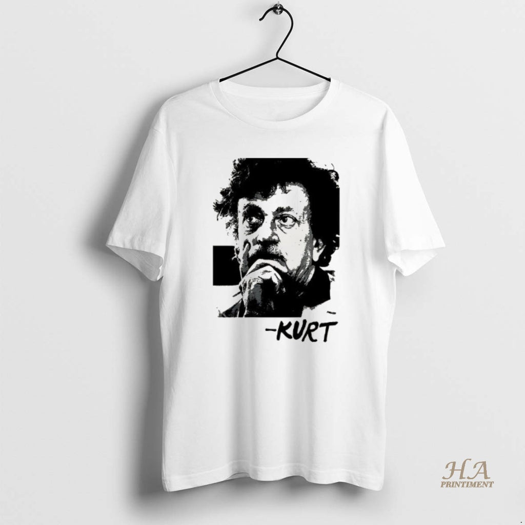 Official Kurt Vonnegut Portrait Tribute Retro