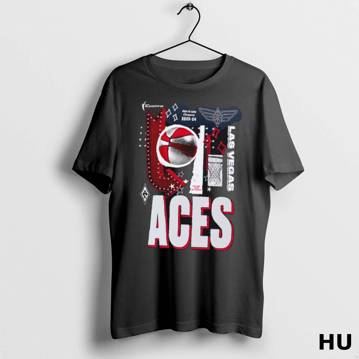 Official Las Vegas Aces 2025 Wnba Playoffs In The Zone T Shirt