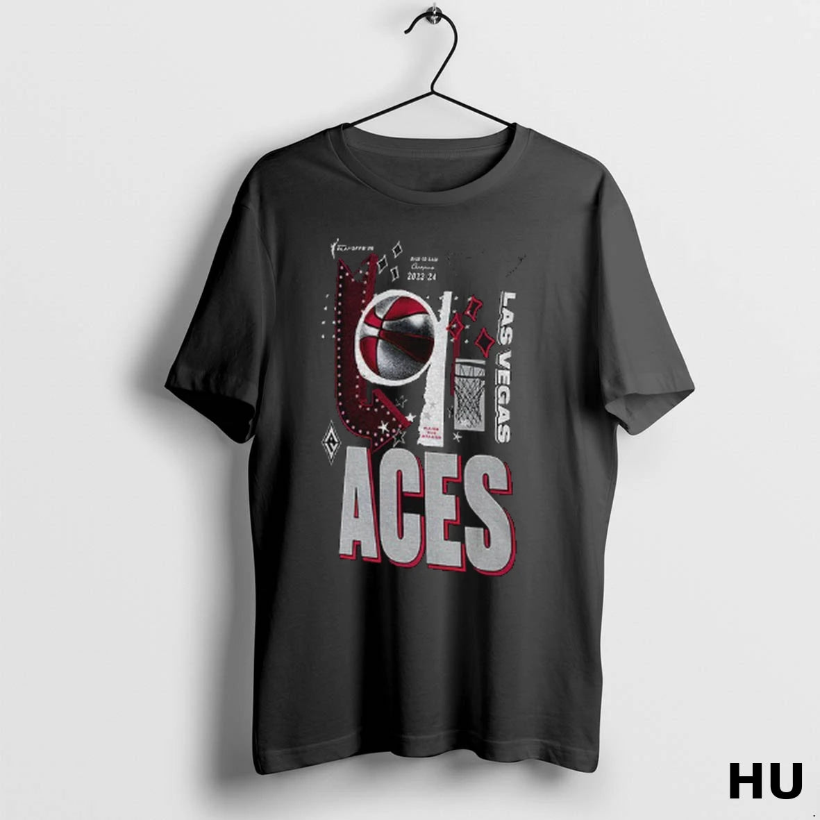 Official Las Vegas Aces Basketball 2025 Wnba Playoffs In The Zone T Shirt