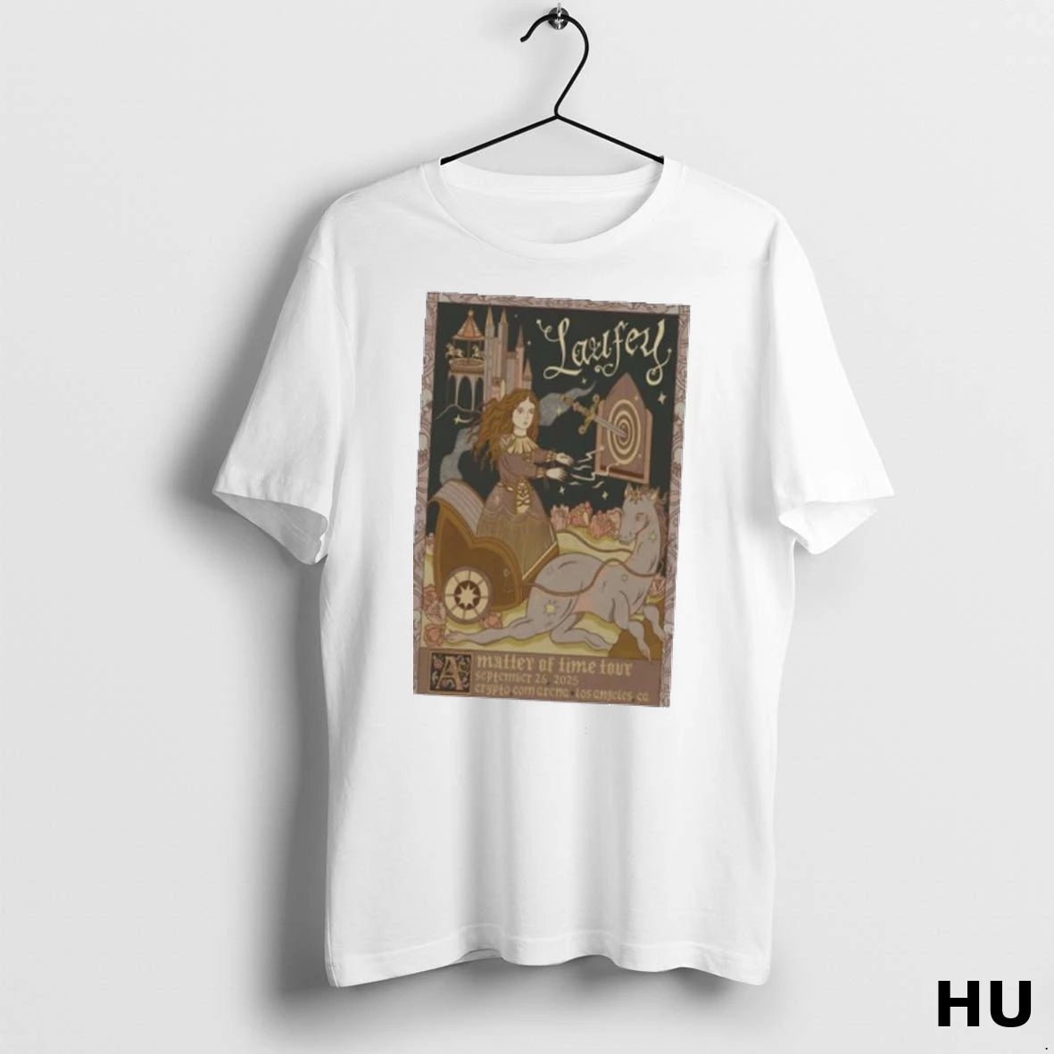 Official Laufey Los Angeles Ca September 26 2025 Tour 1 T Shirt