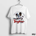 Official Lawrence Taylor New York Giants Retired Player Classic Caricature Tri Blend T Shirt