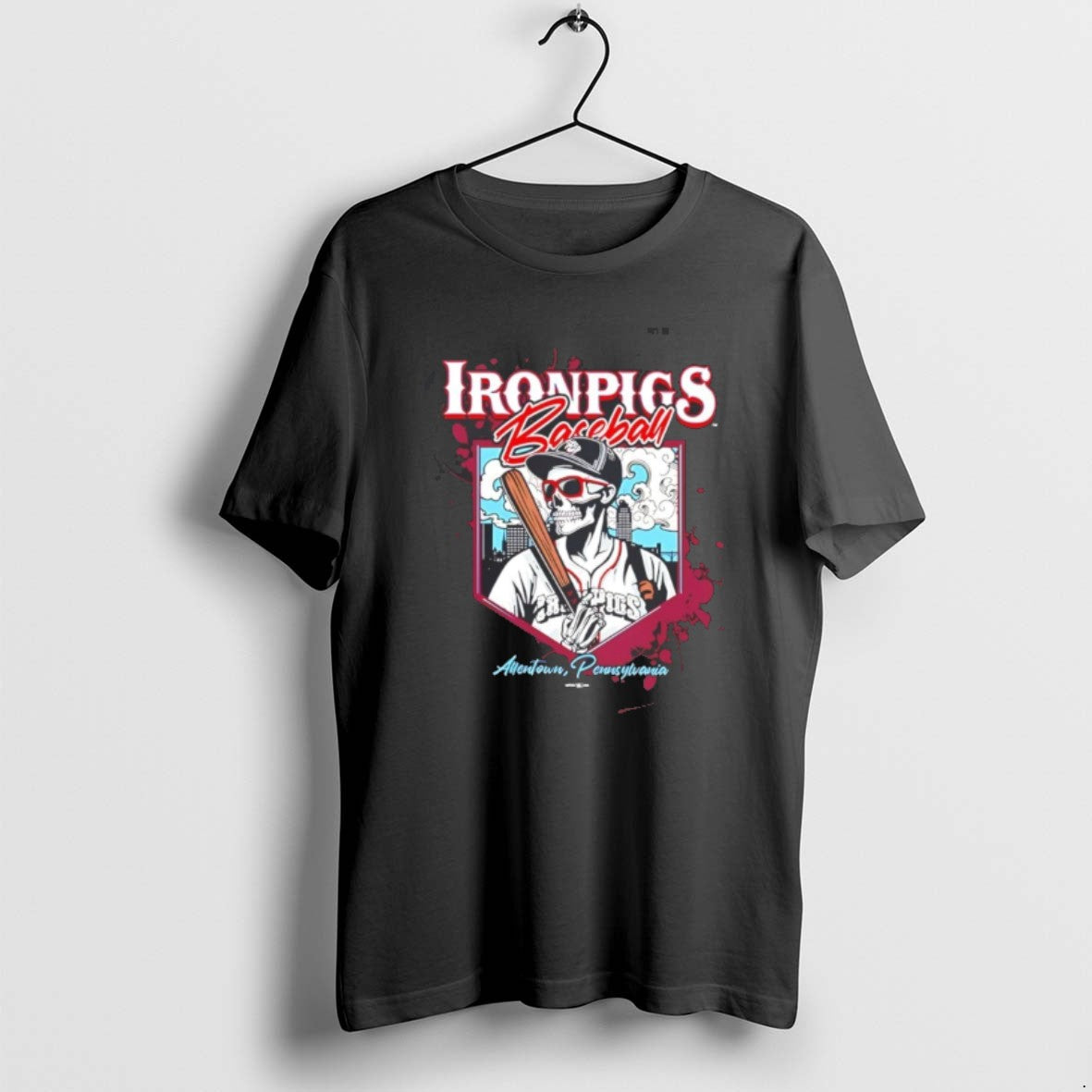 Official Lehigh Valley Ironpigs Cool Skelly