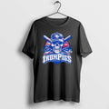 Official Lehigh Valley Ironpigs Skull And Bats