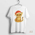 Official Leopard Baby Christmas Personalized Ornaments White