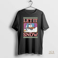 Official Let It Snow Frosty Ugly Holiday Christmas Long Sleve