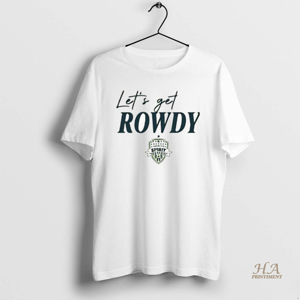 Official Lets Get Rowdy Washington Spirit