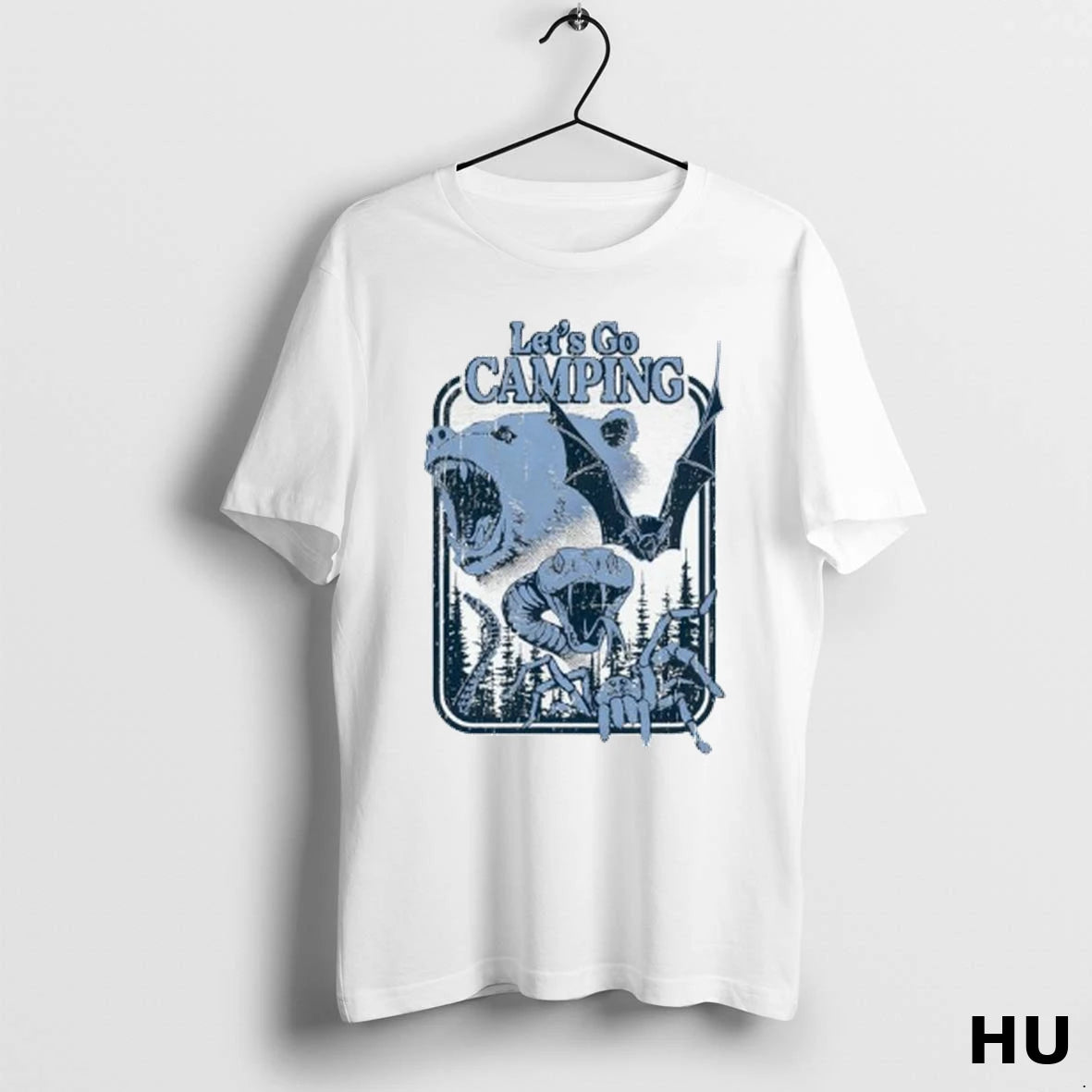 Official Lets Go Camping Ninelineapparel T Shirt