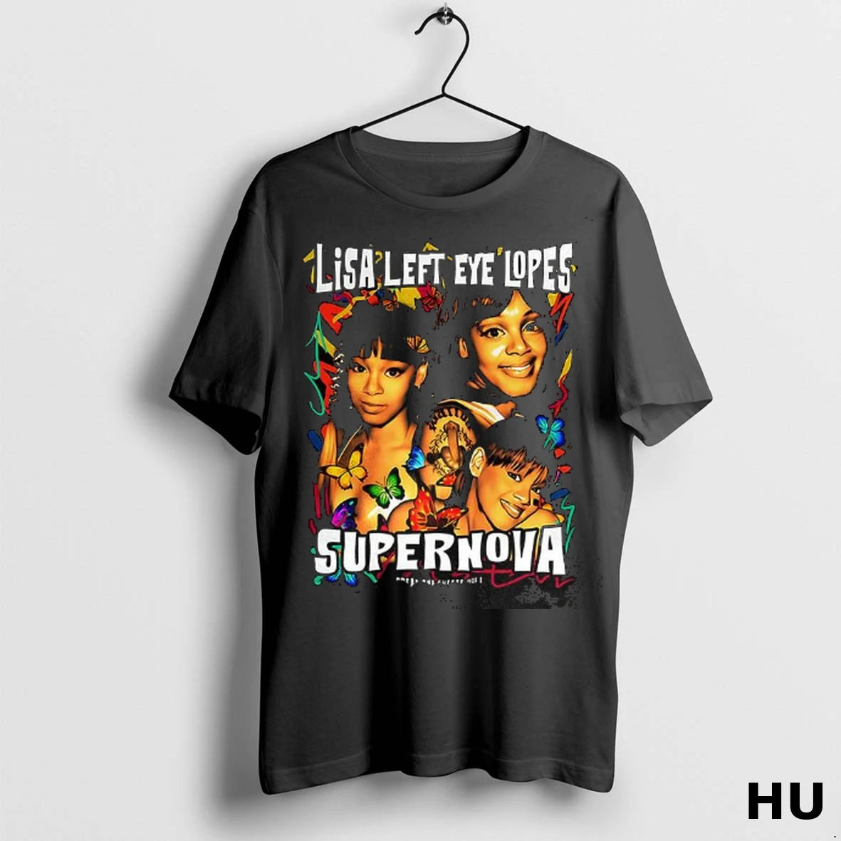 Official Lisa Left Eye Supernova Music Lover T Shirt