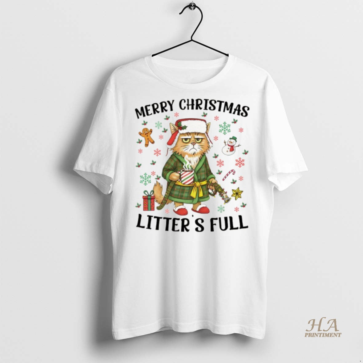 Official Litters Full Christmas Vacation Merry Christmas Litters Full Shirt