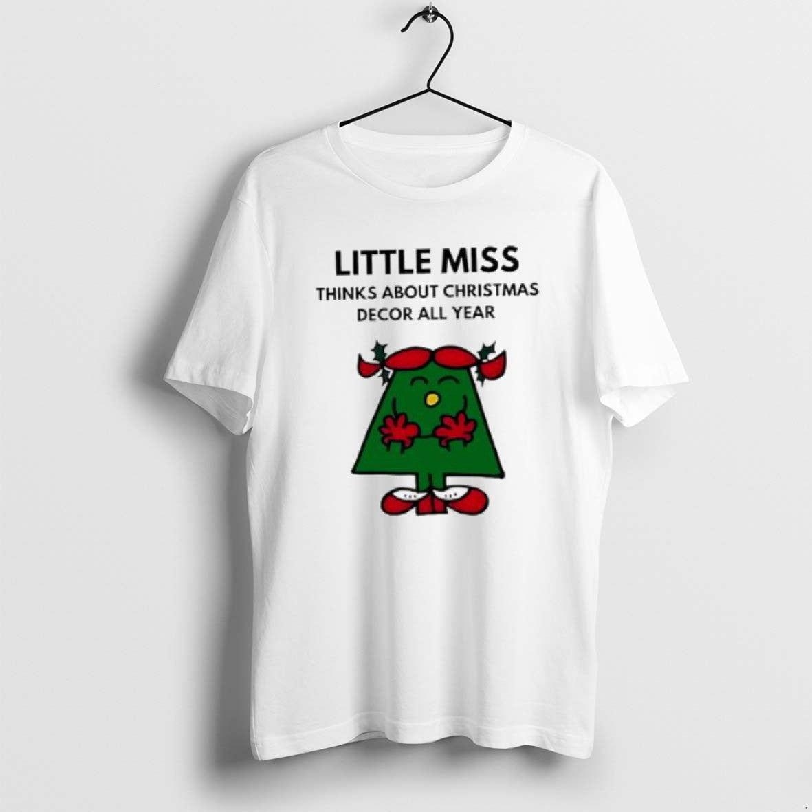 Official Little Miss Thinks About Christmas Decor All Year
