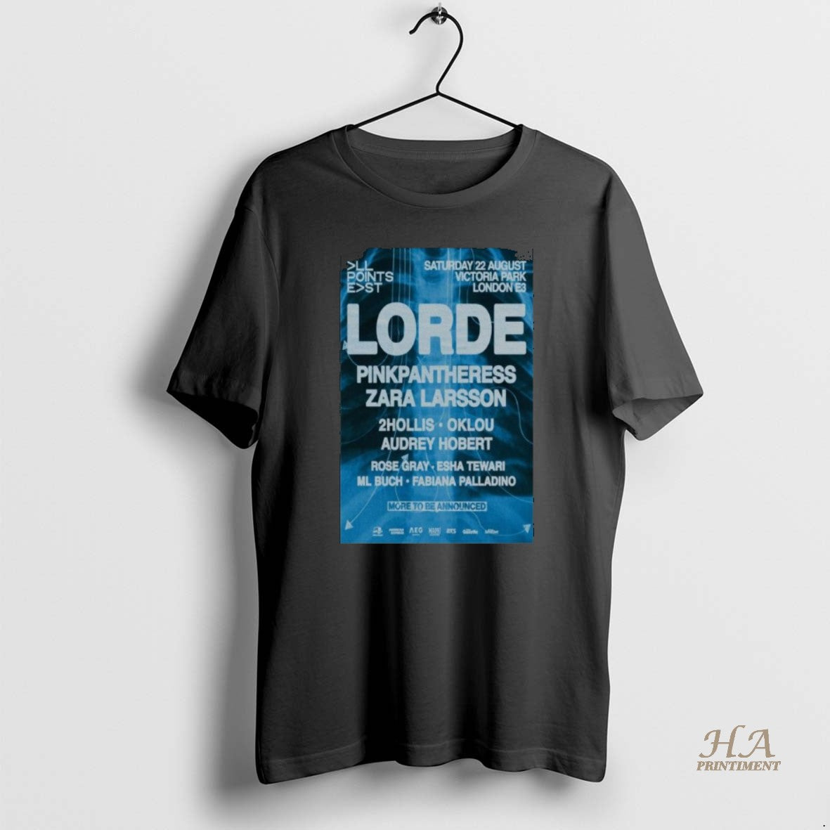 Official Lorde All Points East August 22nd 2026 London Long Sleve